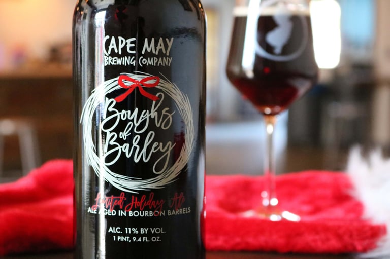 Cape May Brewing Company Releases Bough of Barley: A Holiday Seasonal Barleywine