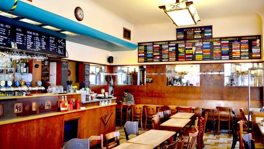 Brasserie Verschueren interior