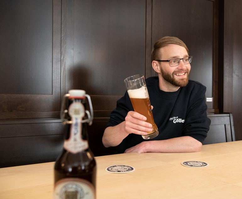 Brauerei Göller Braumeister Felix Göller Talks Göller Dunkel