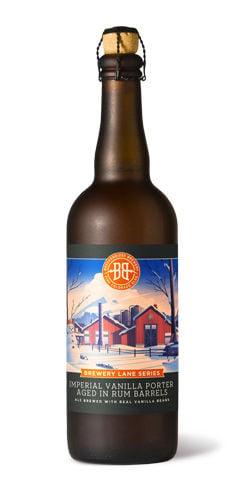 Brewery Lane Series: Imperial Vanilla Porter Aged in Rum Barrels Breckenridge Brewery