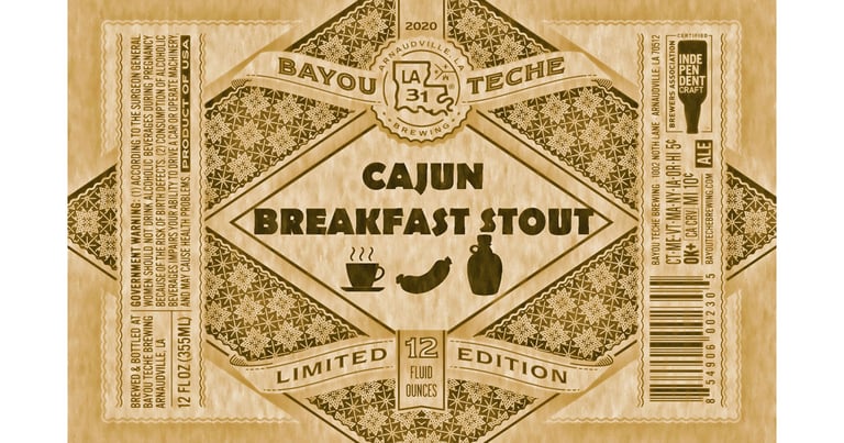 Bayou Teche Brewing Releases Cajun Breakfast Stout
