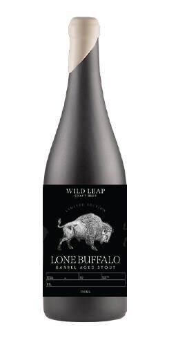 Lone Buffalo: Rye Barrel Aged Stout Wild Leap Brew Co.