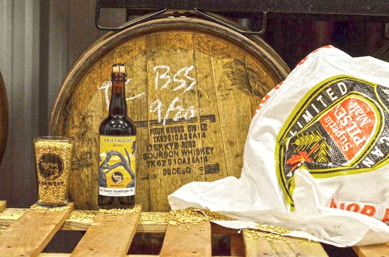 Thomas Creek To Release Driftwood Series –  Bull Sluice Quadruple Ale