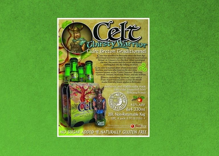 Cider Here: Celt Thirsty Warrior