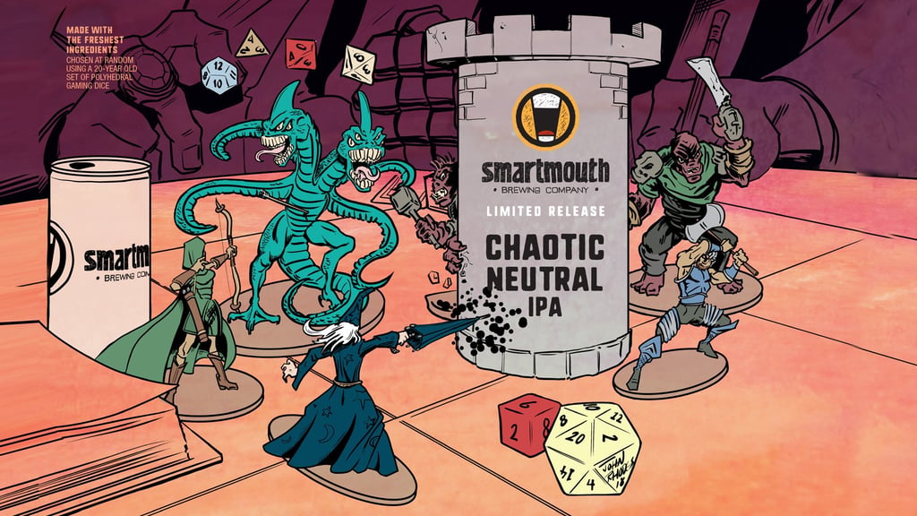 Smartmouth Brewing Celebrates Chaotic Neutral IPA Release