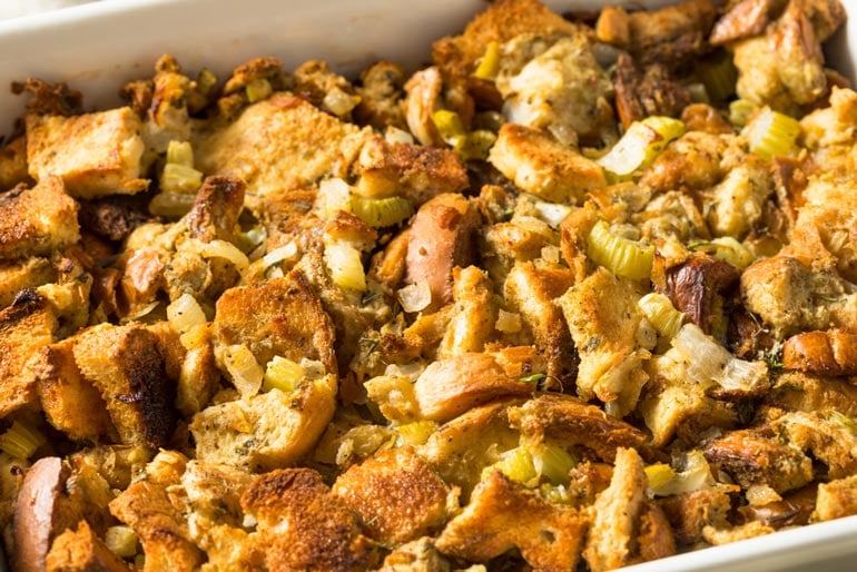 cheese onion stuffing