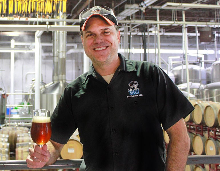 Heavy Seas brewmaster Christopher Leonard.