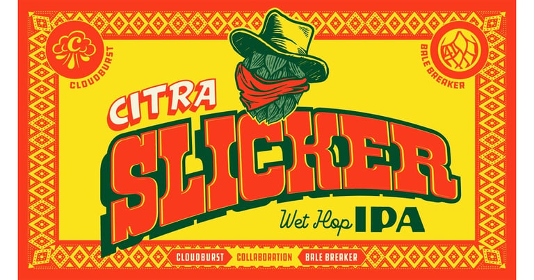 Bale Breaker and Cloudburst Debut Citra Slicker Wet Hop IPA