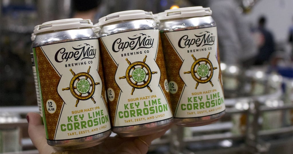 Cape May Brewing Co. Releases  Key Lime Corrosion Sour IPA