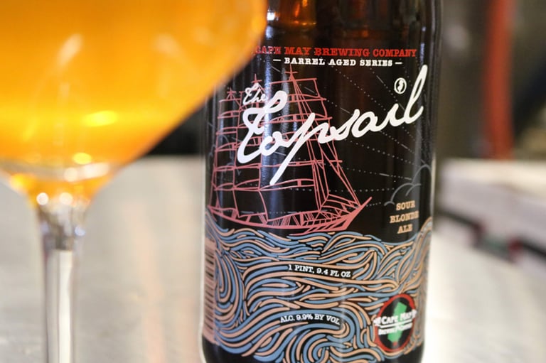 Cape May Brewing Co. Releases Fourth Barrel-Aged Beer: The Topsail