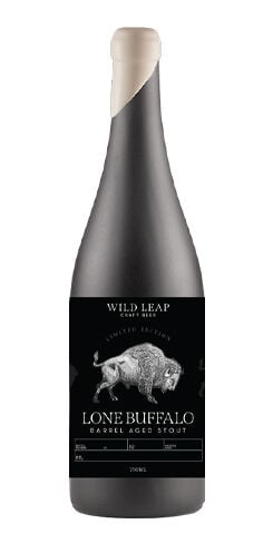 Coconut Rum Barrel Aged Stout Wild Leap Brew Co.
