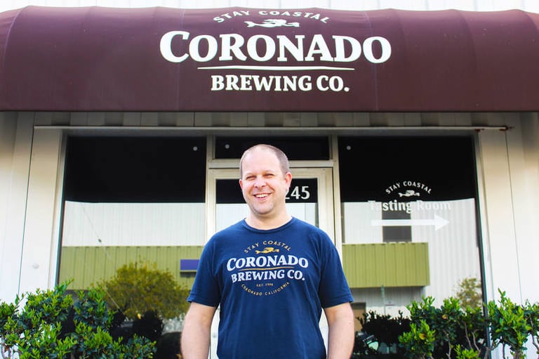 Coronado Brewing Director of Brewing Operations Shawn Steele Talks Island Vibes