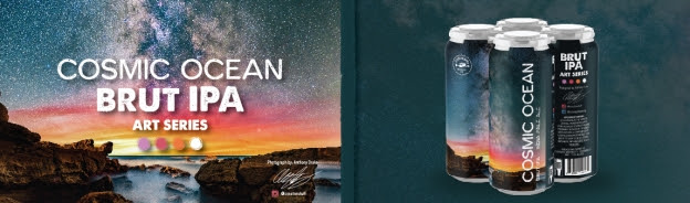 Coronado Brewing Co. Debuts First Beer in 2019 Art Series, Cosmic Ocean Brut IPA