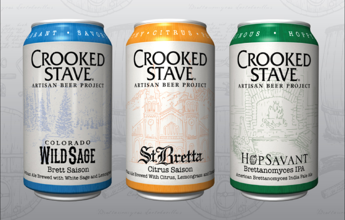 Crooked Stave Straightens Up With New Packaging, Logo
