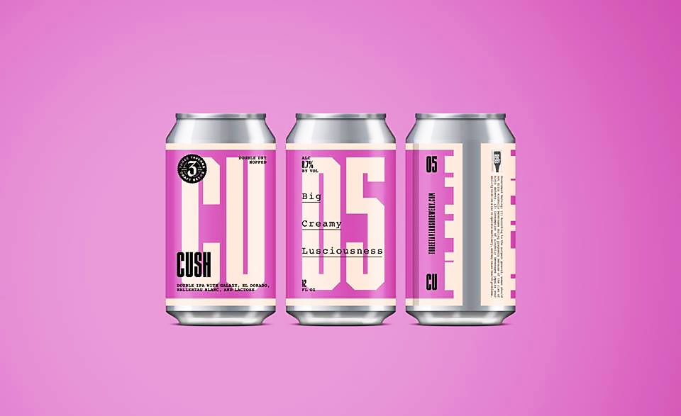 Three Taverns Brewery Debuts Cush Dry-Hopped Hazy IPA