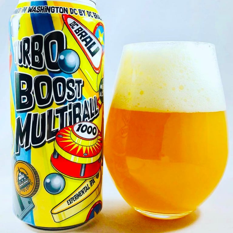 DC Brau Releases Turbo Boost Multiball IPA