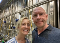 De Proef Brouwerij Brewmaster Dirk Naudts and Professor of Brewing Saskia Waerniers Talk Green's Gluten Free Dry-Hopped Lager