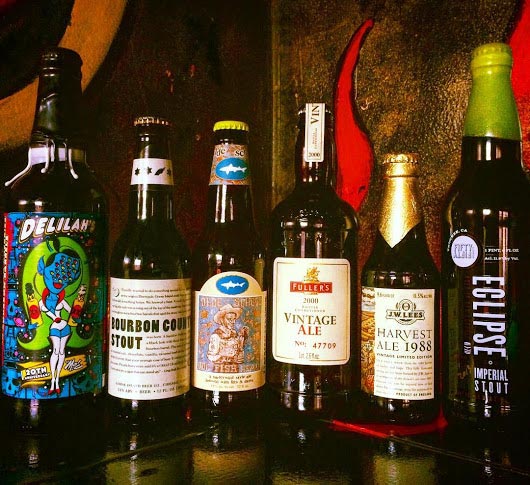 Delilah’s Vintage Beer Fest beers