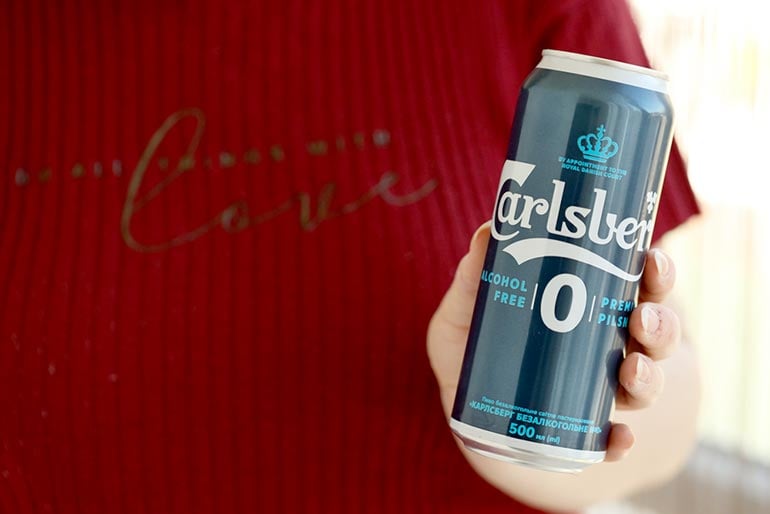 carlsberg non-alcoholic beer