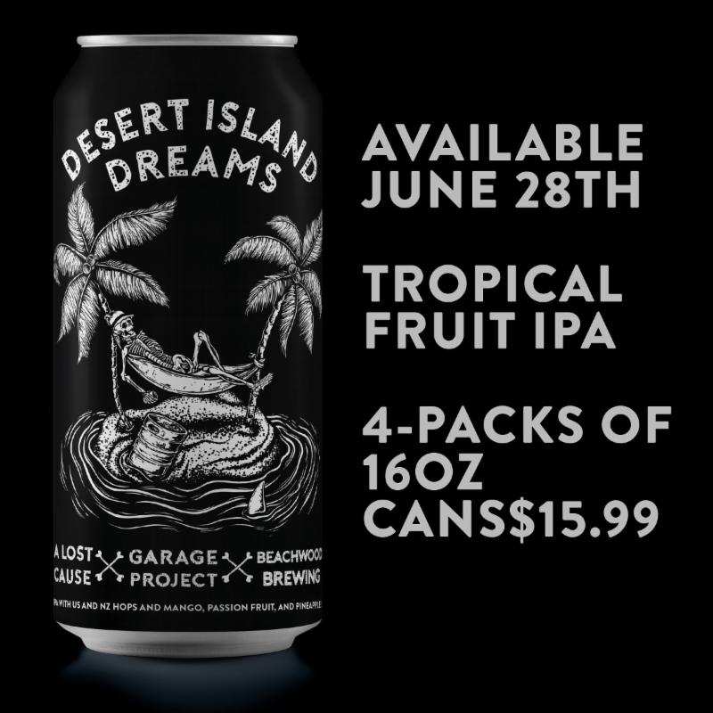Beachwood BBQ & Brewing Debuts Desert Island Dreams IPA