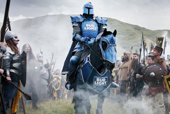Bud Light AB InBev Dilly Dilly Hero Super Bowl