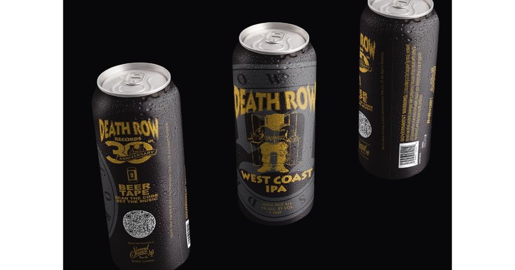 Second Chance Beer Company Releases Death Row West Coast IPA In Honor of Death Row Records’ 30th Anniversary