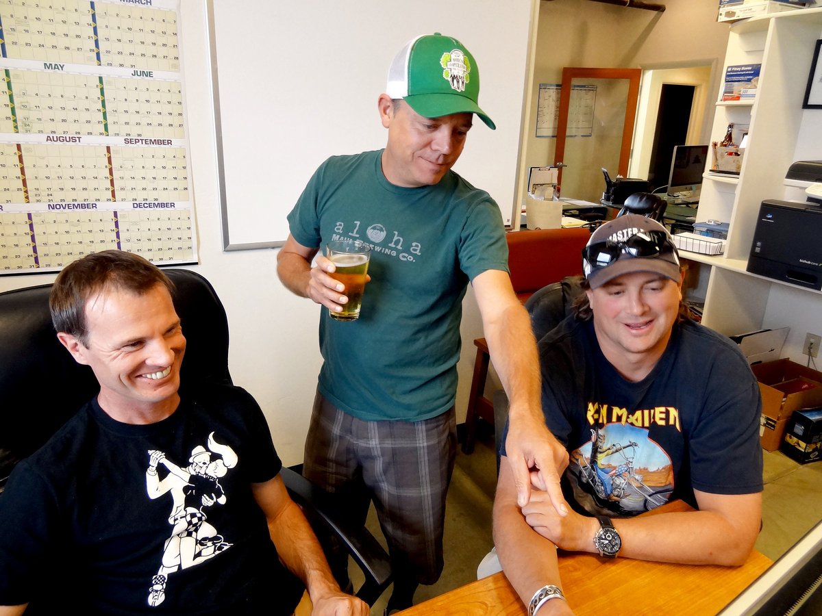 Dave Thibodeau lays down the law, beer in hand. (Credit: Owen Ogletree) Ska Brewing Beer Connoisseur