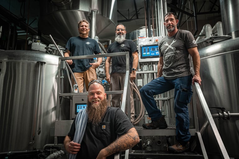 Garage Brewing Co. Brewing Team Talks 951 Blonde Ale