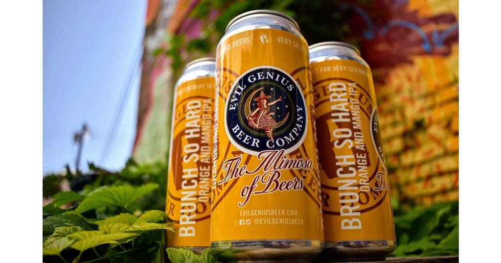 Evil Genius Beer Co. & Miller High Life Unveil Brunch So Hard Orange and Mango IPA