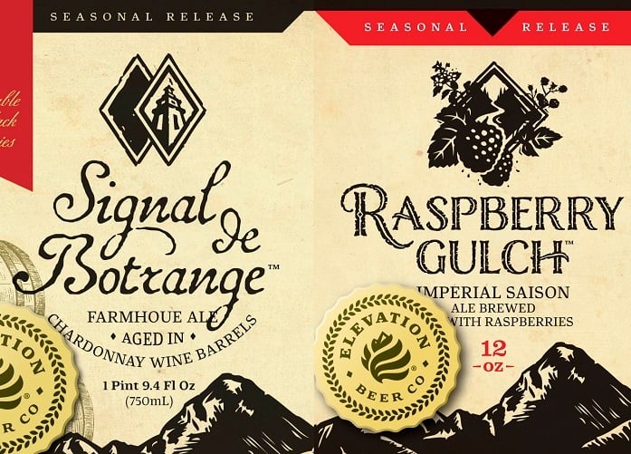 Elevation Signal de Botrange Raspberry Gulch labels