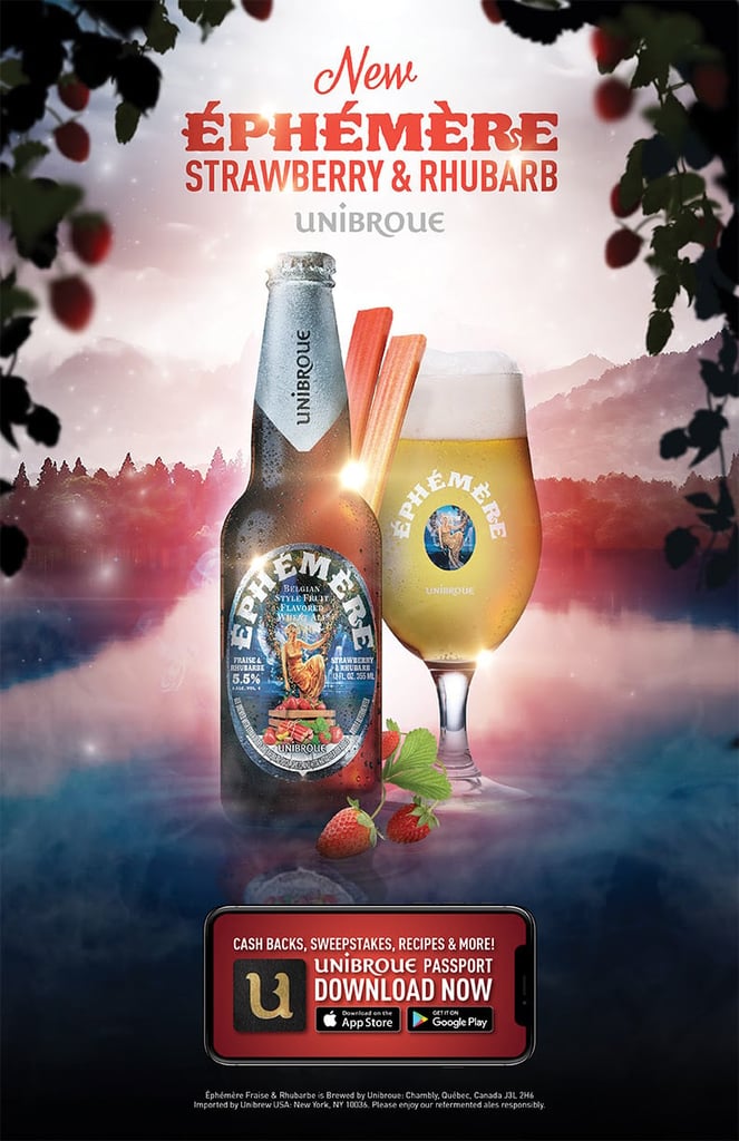 Unibroue Debuts Augmented Reality Game for Éphémère Strawberry & Rhubarb