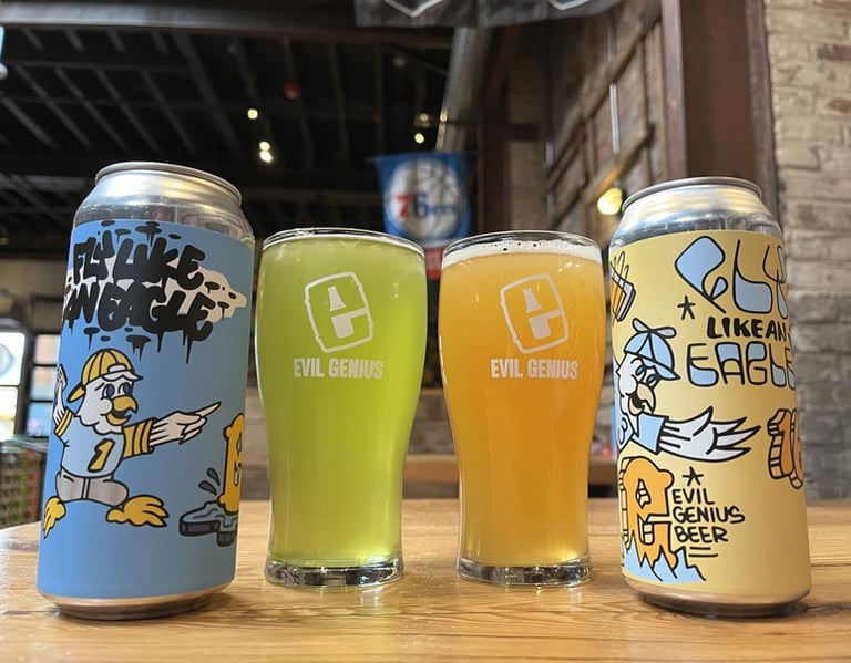 Evil Genius Beer Co. Releases Orange Creamsicle IPA “Playoffs!?!” and Fly Like An Eagle Wooder Ice Beer