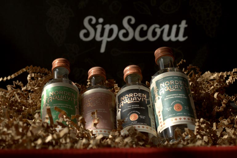 Explore Scandinavian Craft Spirits with the Norden Aquavit SipScout Kit