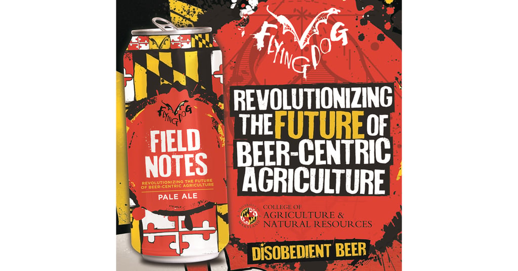 Flying Dog Brewery & University of Maryland Release 2020 Field Notes Pale Ale