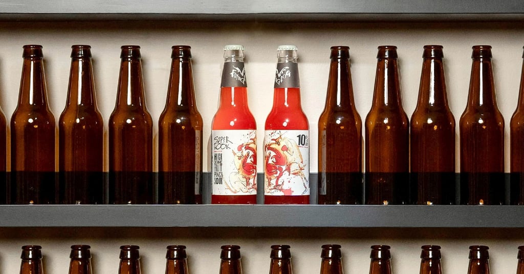 Flying Dog Brewery Unveils Super Hook "Full Color" Sour in Clear Bottles