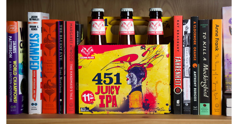 Flying Dog Brewery Reminds Us That Banning Books is Dumb with New, Deliciously Offensive 451 Juicy IPA