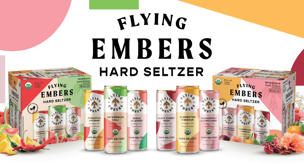 Flying Embers Announces First Hard Seltzer with Probiotics