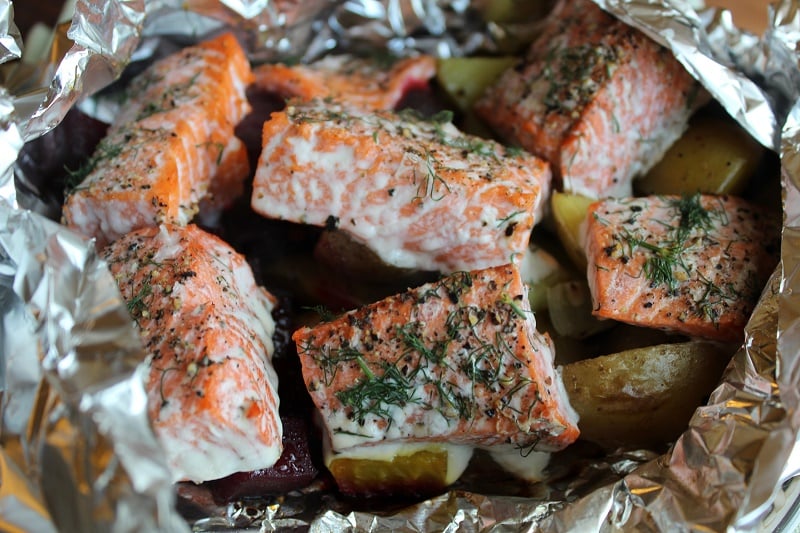 Hobo Salmon Recipe