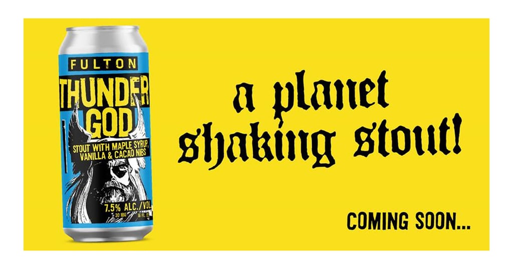Fulton Beer Announces Thunder God Stout