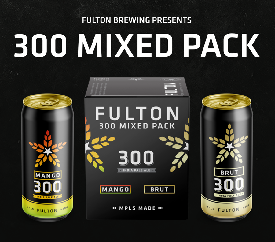 Fulton Brewing Announces Two New Variants of 300 IPA in 300 Mixed Pack