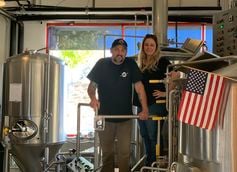 Garage Brewing Co. Brewer Bret Stitzman (left) Talks Piston Pump-Kin Porter Garage Brewing Co. Brewer Bret Stitzman Talks Piston Pump-Kin Porter