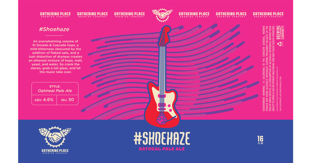 Gathering Place Brewing Debuts #shoehaze Oat Pale Ale in Cans