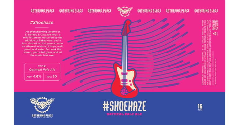 Gathering Place Brewing Debuts #shoehaze Oat Pale Ale in Cans