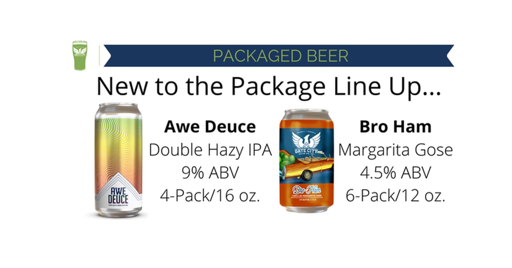 Gate City Brewing Co. Adds Two Beers to Packaged Beer Lineup