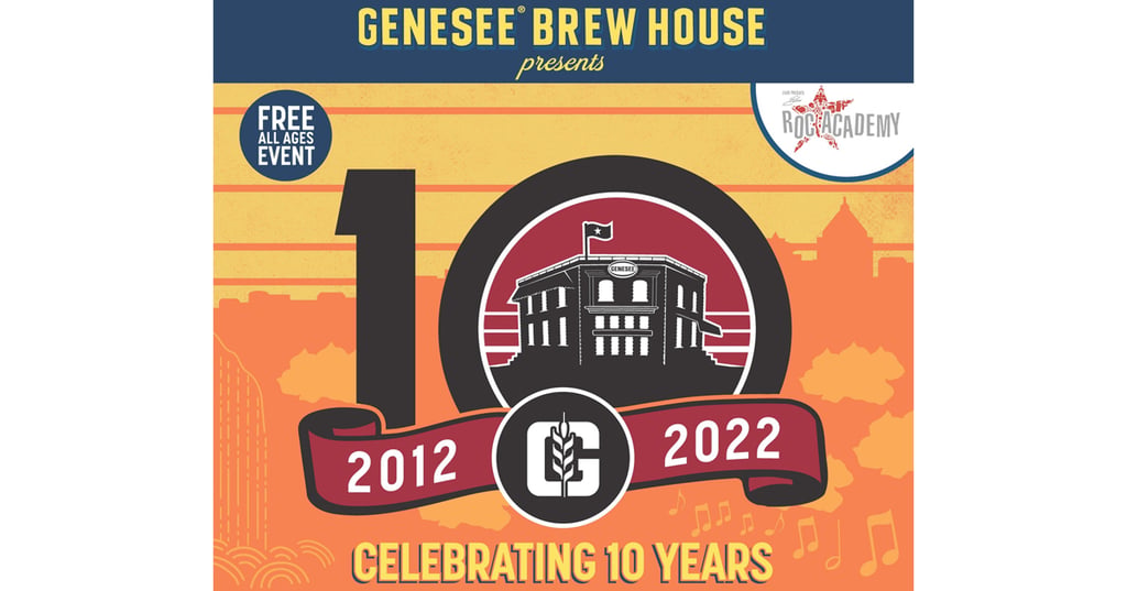 Genesee Brew House 10th Birthday Bash Planned for Saturday