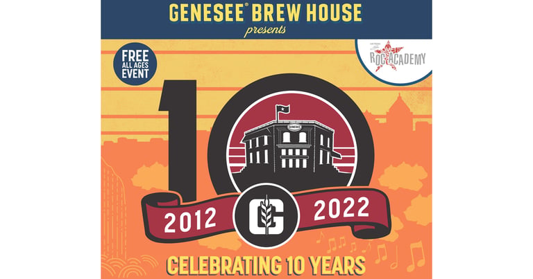 Genesee Brew House 10th Birthday Bash Planned for Saturday