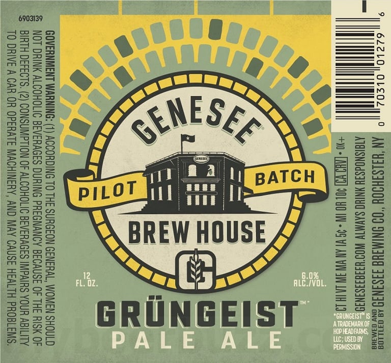 Genesee Brew House Releases New Grüngeist Pale Ale