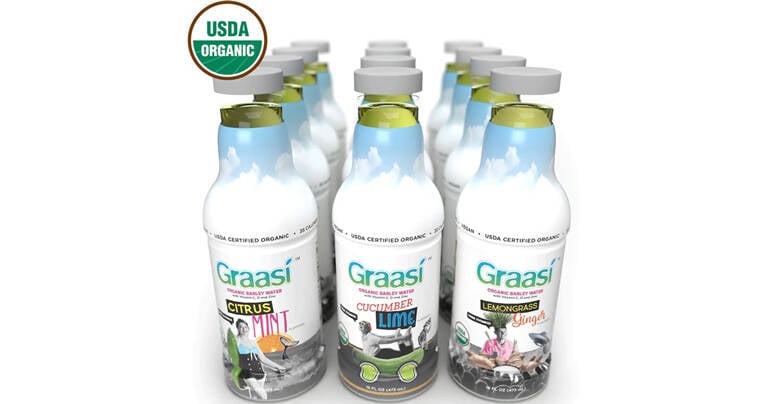 Graasi Organic Barley Water Signs On as Presenting Sponsor of The Official Review