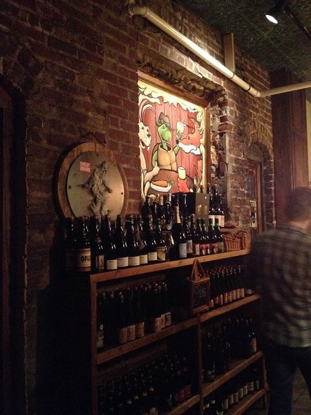 Nelson takes BC through The Porter's famous cellar. Green Flash, Beer Connoisseur, The Porter Beer Bar Cellar