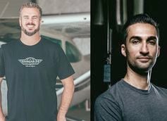 Hangar 24 Founder Ben Cook (left) and Brewery GM Armin Tchami (right) Hangar 24 Founder Ben Cook (left) and Brewery GM Armin Tchami (right)